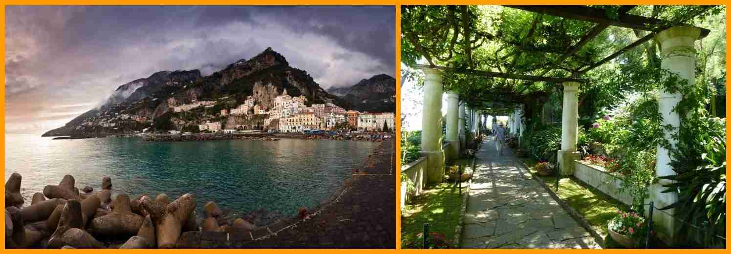 Amalfi e Villa Rufolo Ravello
