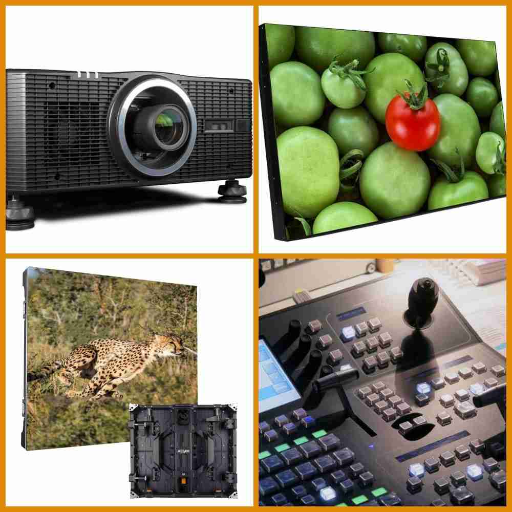 collage materiale video
